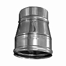 Переходник D 100/130 для дымохода из нержавеющей стали Прок с доставкой в Березники